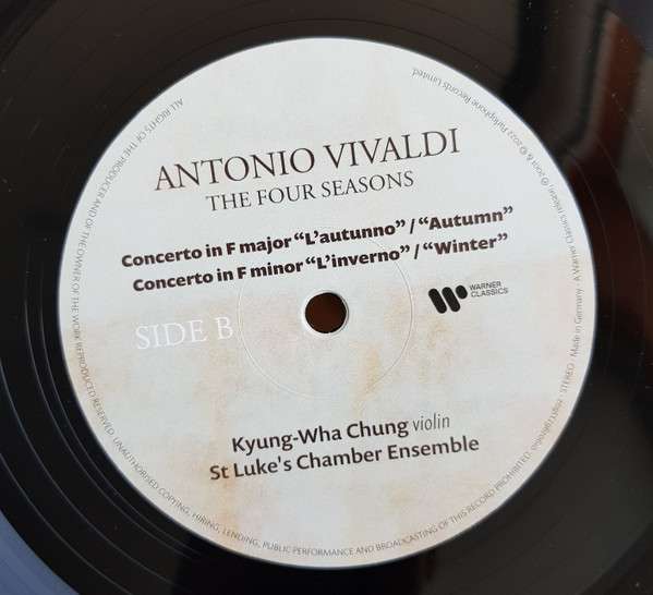 Vivaldi, Kyung – Wha Chung, St. Luke&#039;s Chamber